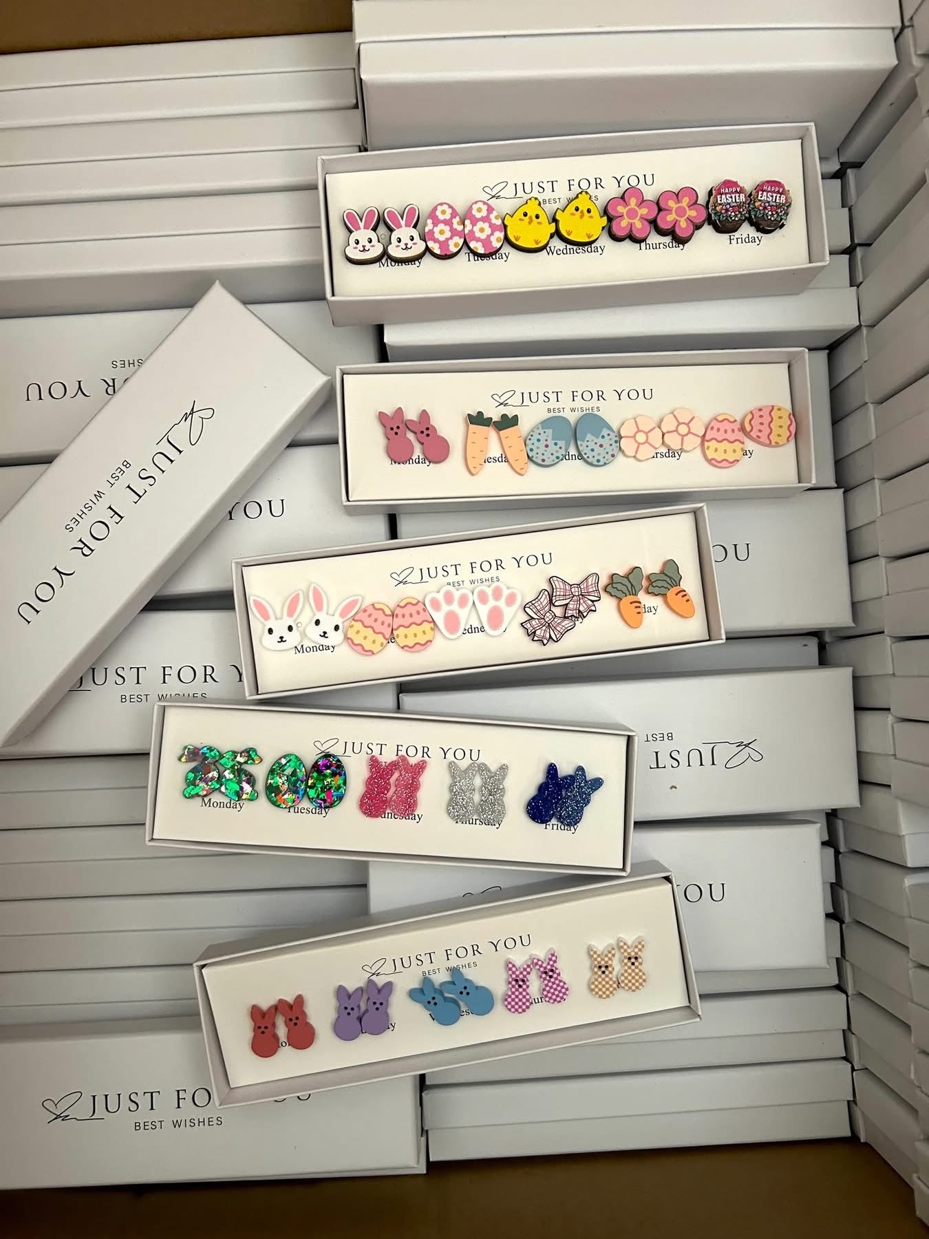 Easter Earring Boxes